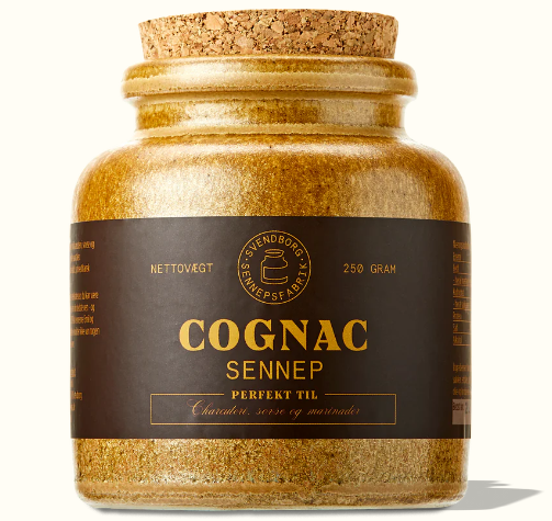 Cognac sennep 250 gr.